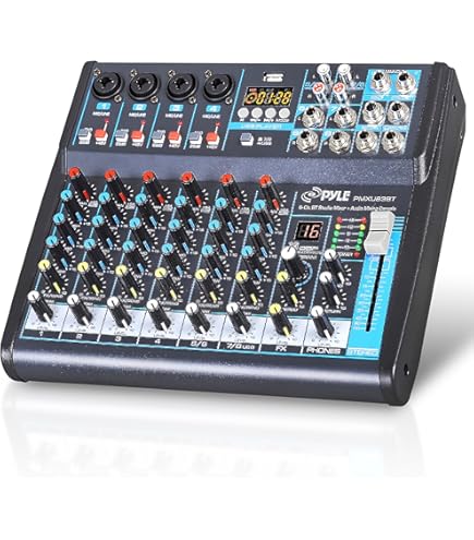 Amazon.com: ART MX822 Eight-Channel Rack Mount Stereo Mixer